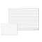 Dowling Magnets® Magnetic Dry-Erase Ruled & Blank Boards, 5ct.
